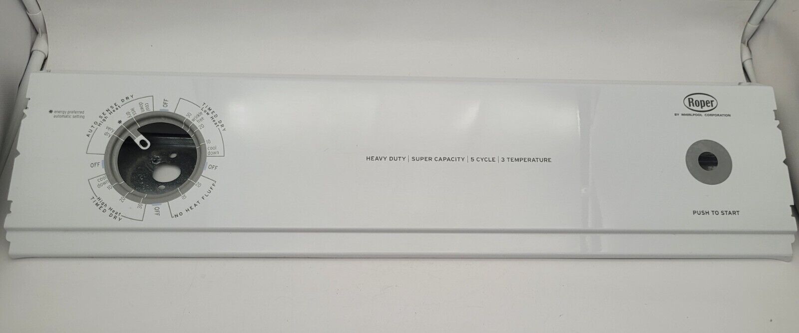 Genuine Dryer Roper Control Panel PartW10205688 404701299383