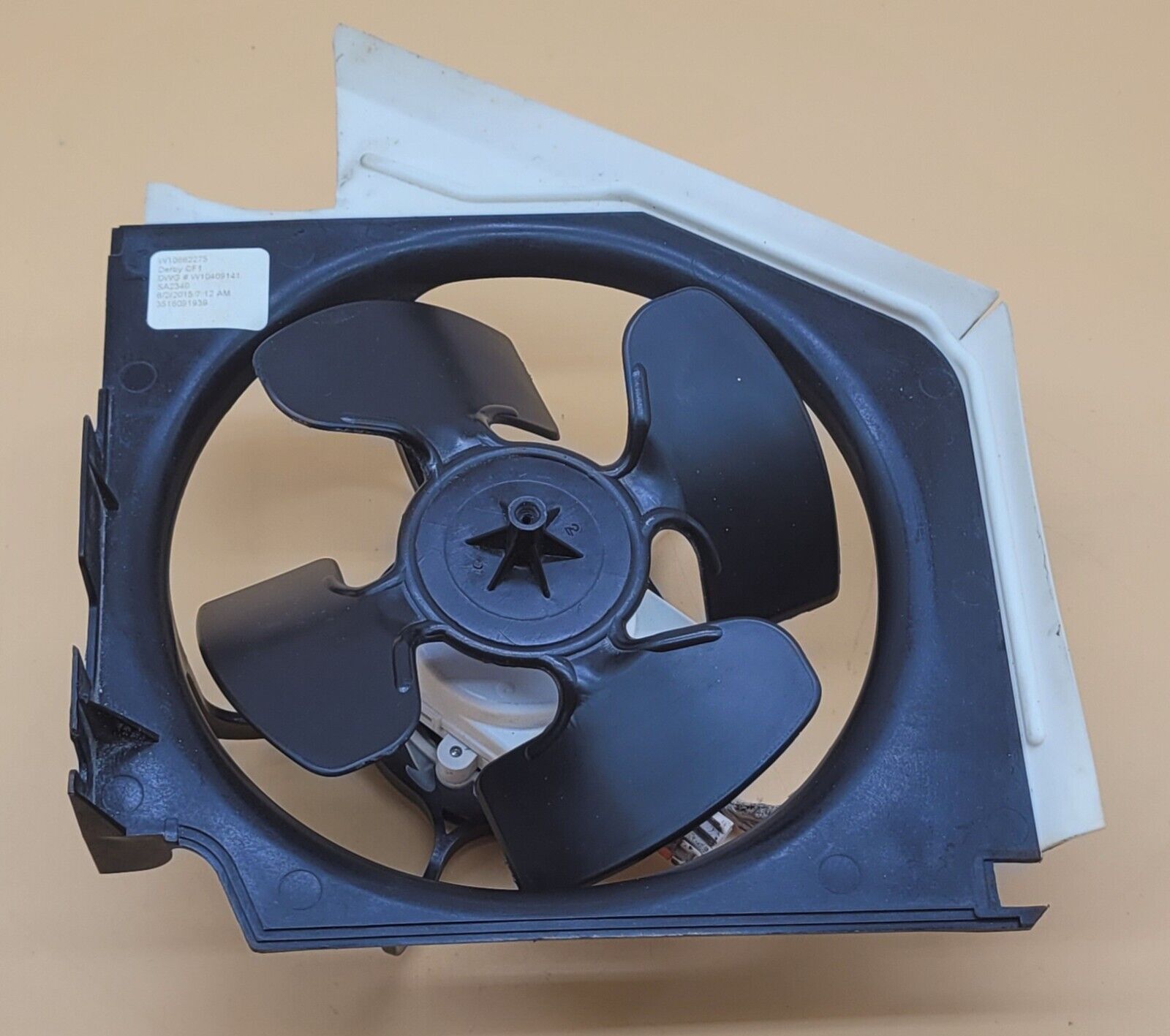 Genuine Refrigerator Whirlpool Condenser Fan Motor PartW10527155 405688880890