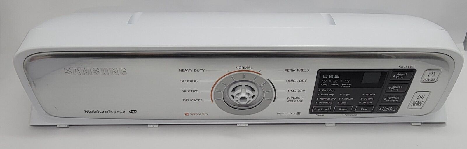 Genuine Dryer Samsung Control Panel wCover PartDC63 01459A 405130005584