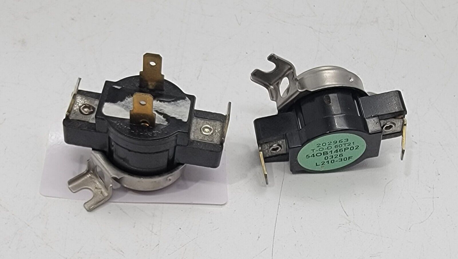 Genuine Dryer GE Thermostat Set Part540B146P02 404717209785