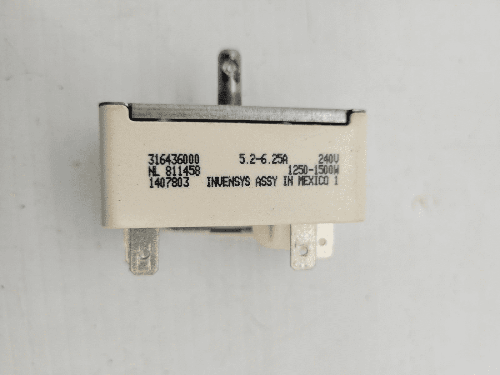 Genuine Frigidaire Range Infinite Switch PartNL811458 406505515092